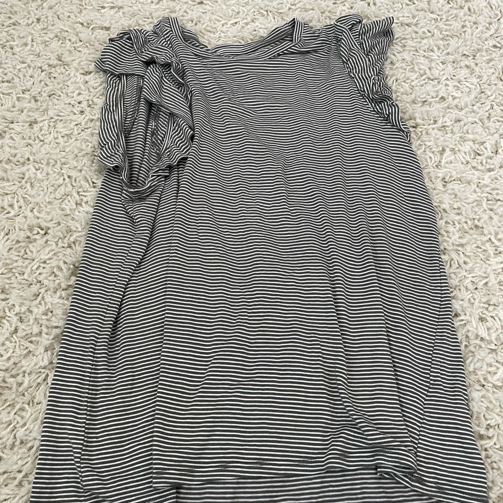 Ruffled tank top